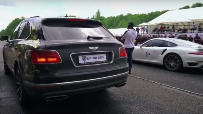 Bentley Bentayga chce zkusit porazit Porsche 911 Turbo