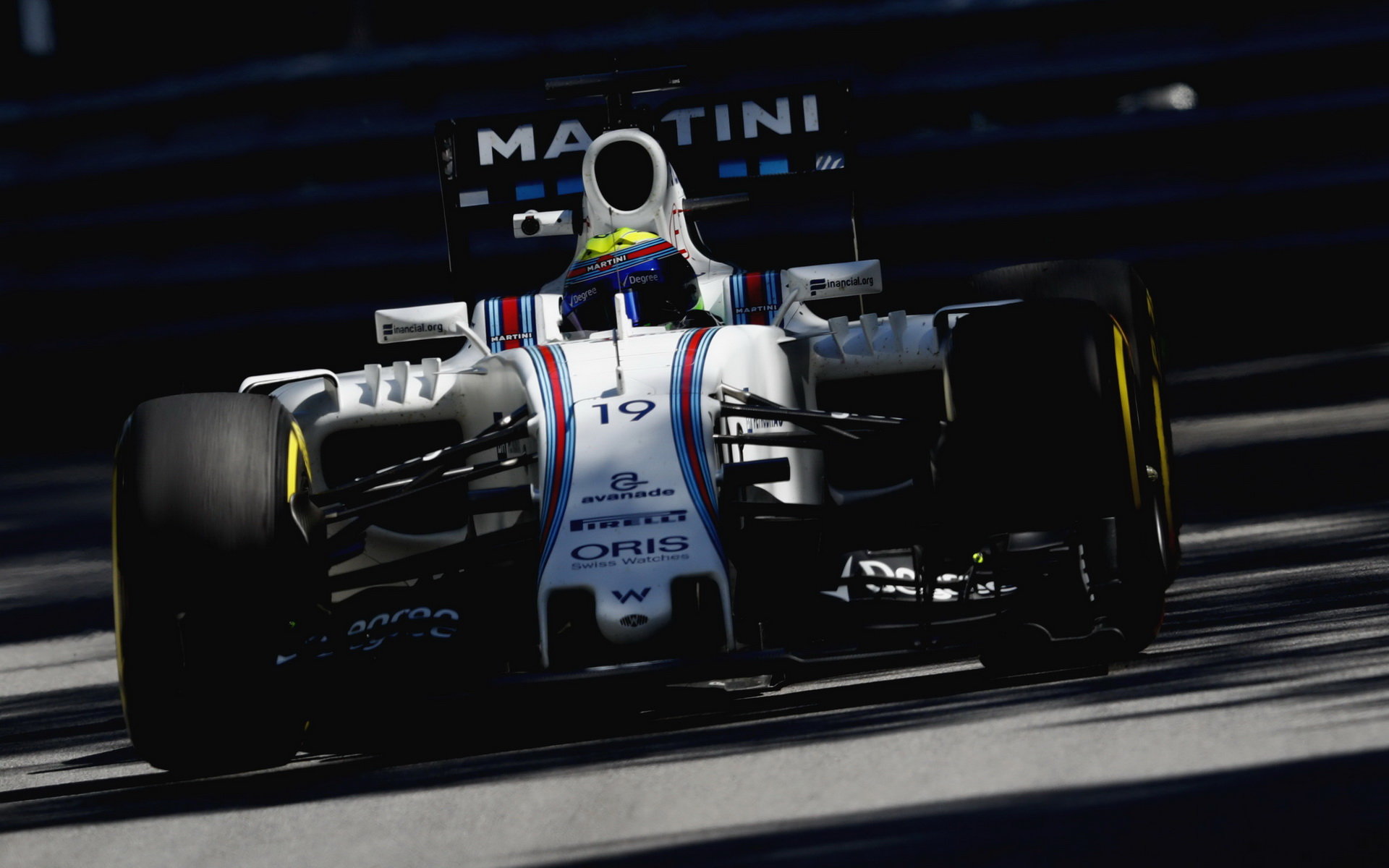 Felipe Massa při tréninku v Kanadě