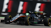 Nico Hülkenberg při tréninku v Kanadě