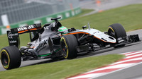 Nico Hülkenberg při tréninku v Kanadě