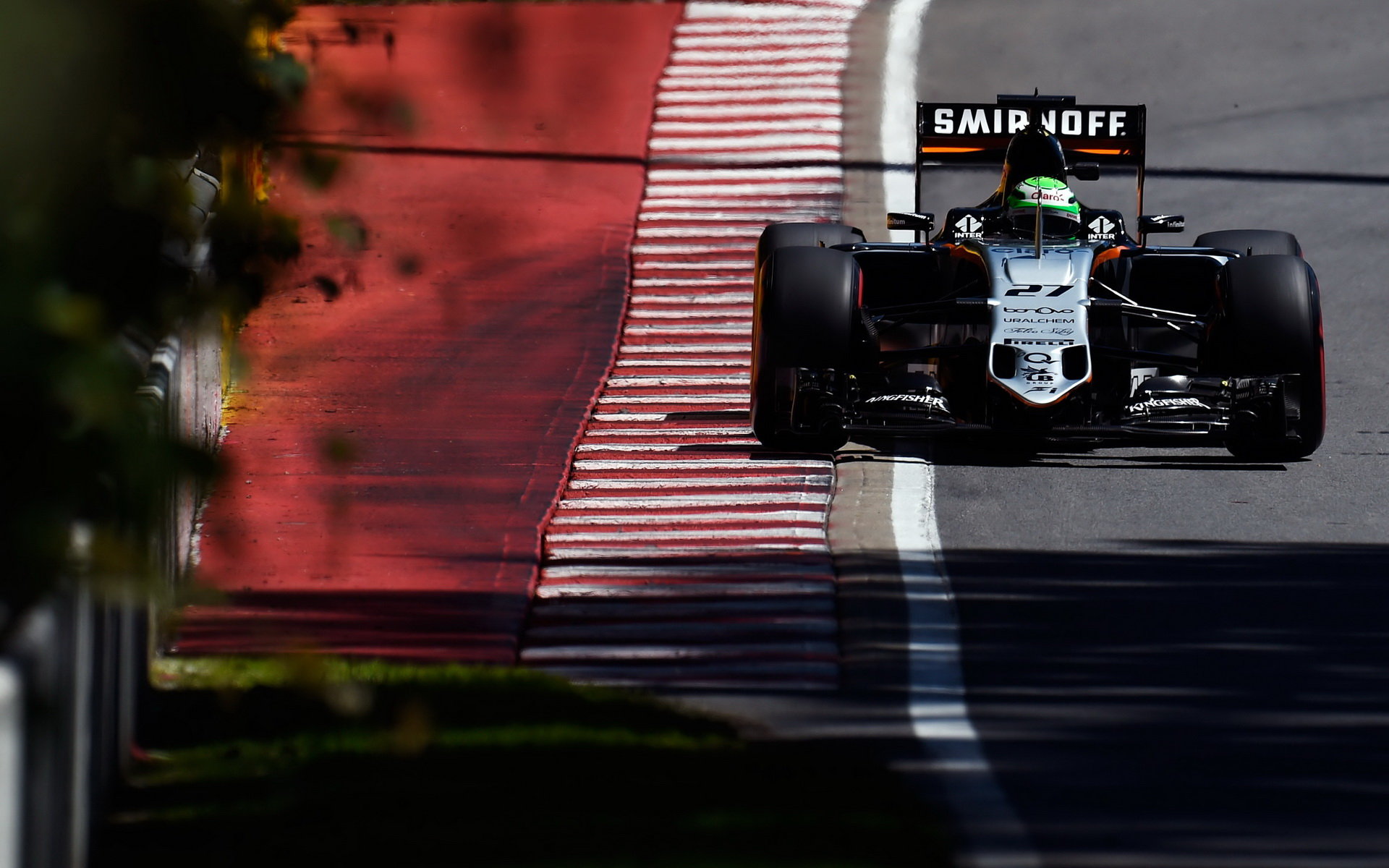 Nico Hülkenberg při tréninku v Kanadě