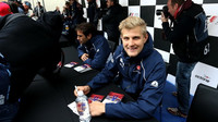 Marcus Ericsson a Felipe Nasr při autogramiádě v Kanadě