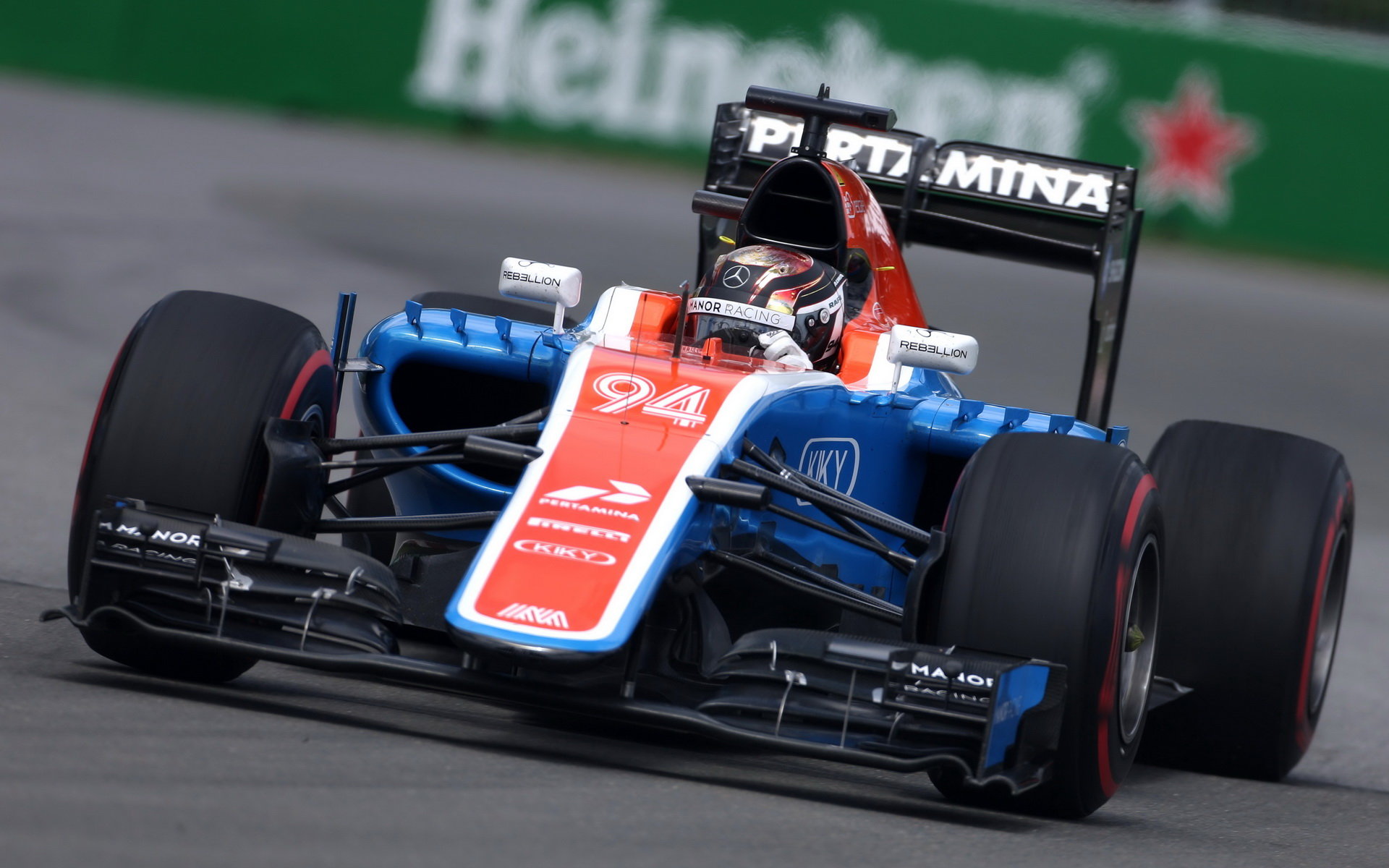 Pascal Wehrlein při tréninku v Kanadě