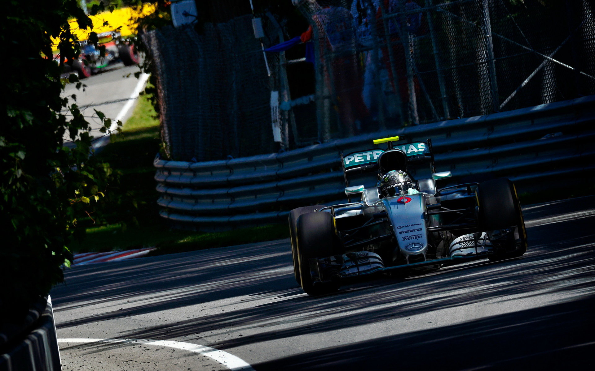 Nico Rosberg při kvalifikaci v Kanadě