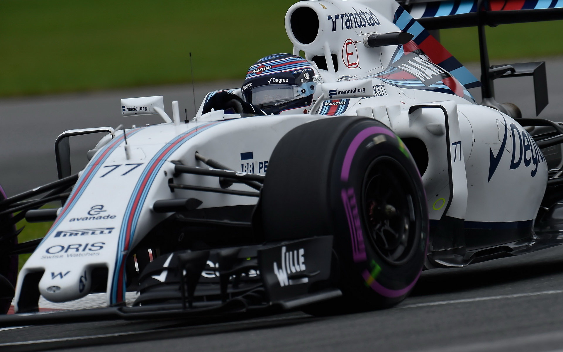 Valtteri Bottas při kvalifikaci v Kanadě