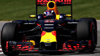 Max Verstappen při tréninku v Kanadě