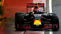 Max Verstappen při kvalifikace v Kanadě