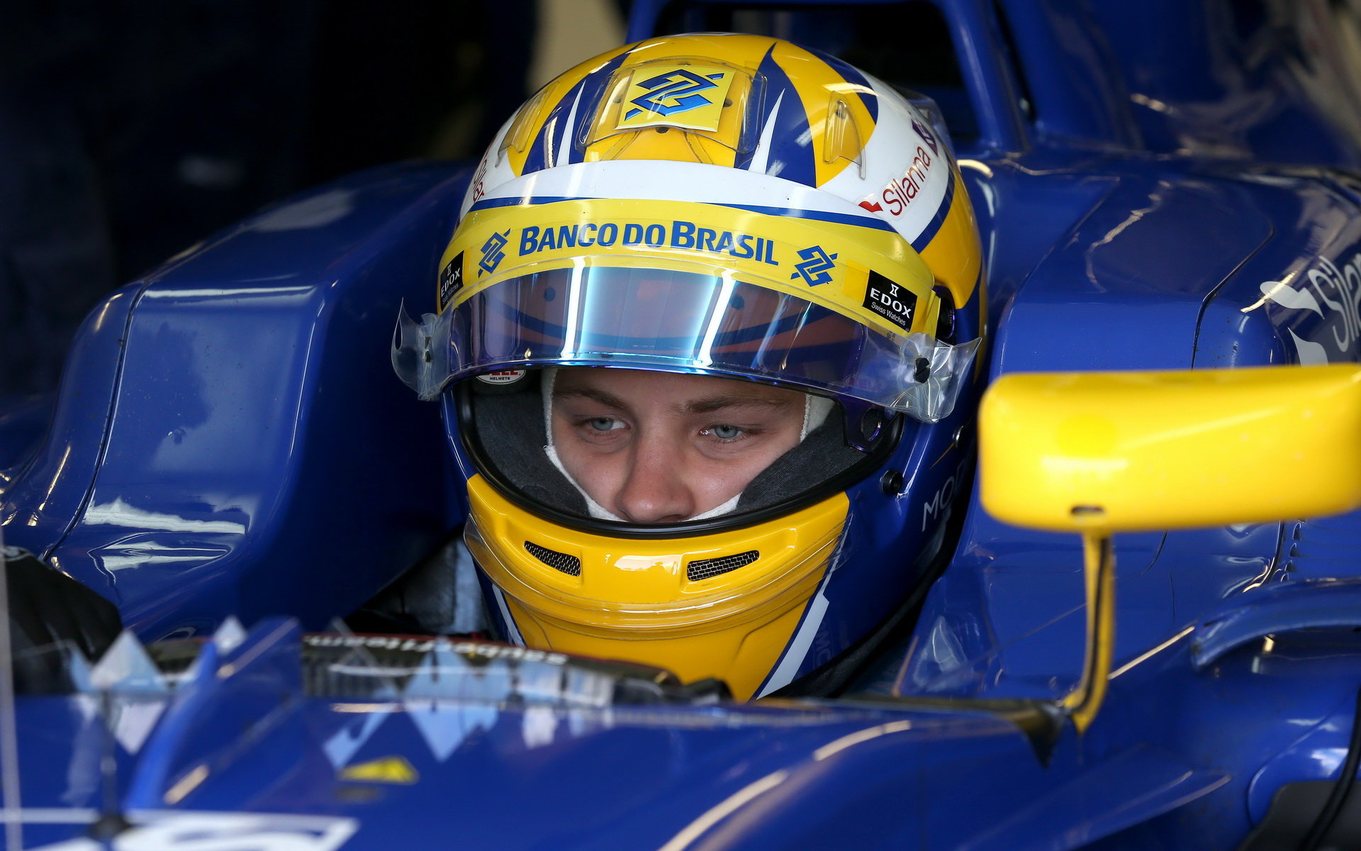 Marcus Ericsson při tréninku v Kanadě