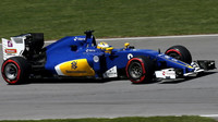 Marcus Ericsson při tréninku v Kanadě