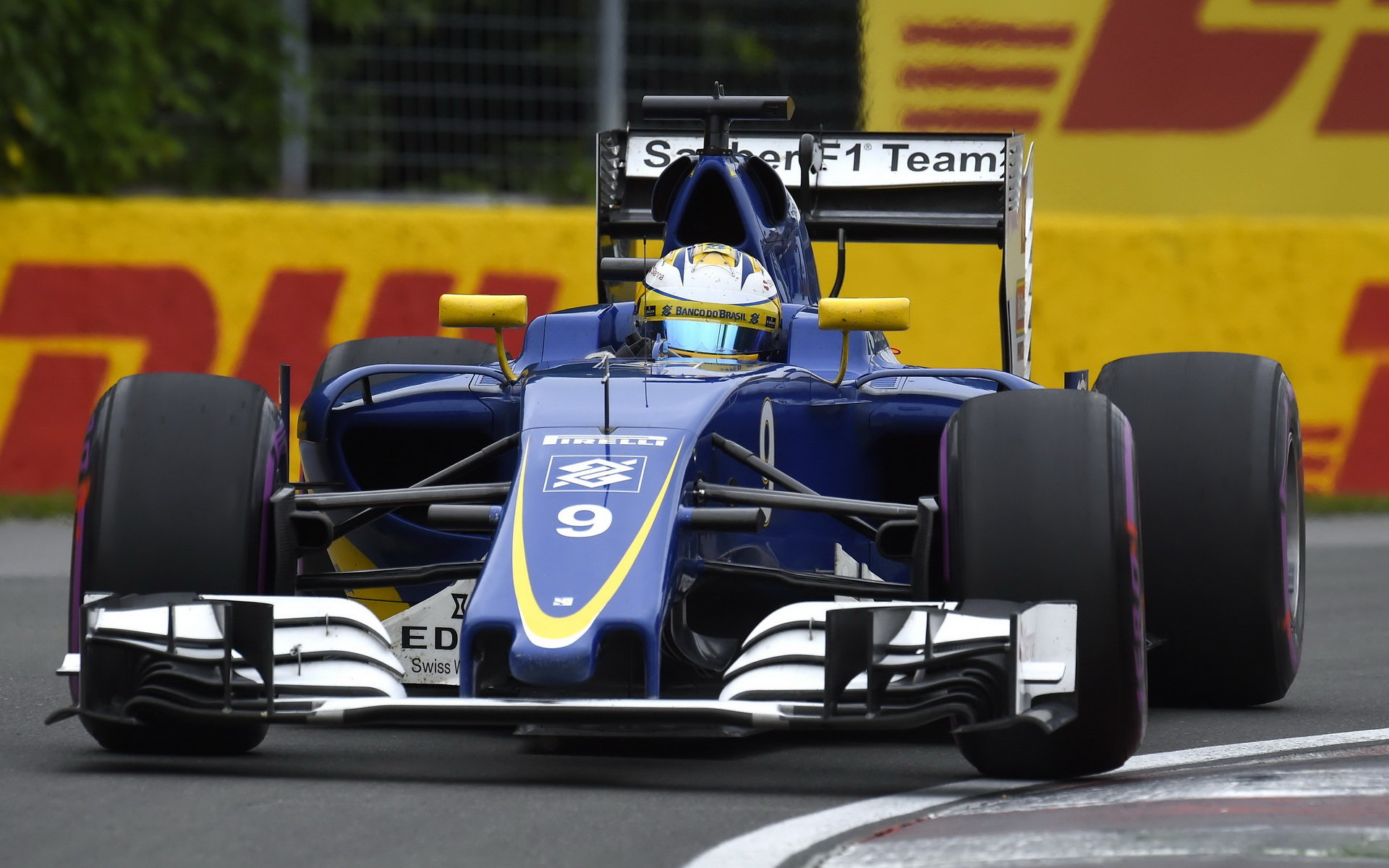 Marcus Ericsson při kvalifikaci v Kanadě