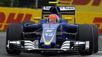 Felipe Nasr při kvalifikaci v Kanadě