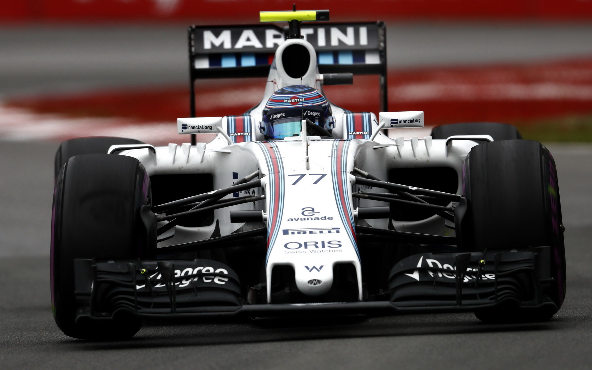 Valtteri Bottas při kvalifikaci v Kanadě