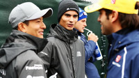 Rio Harjanto, Pascal Wehrlein a Felipe Nasr v Kanadě