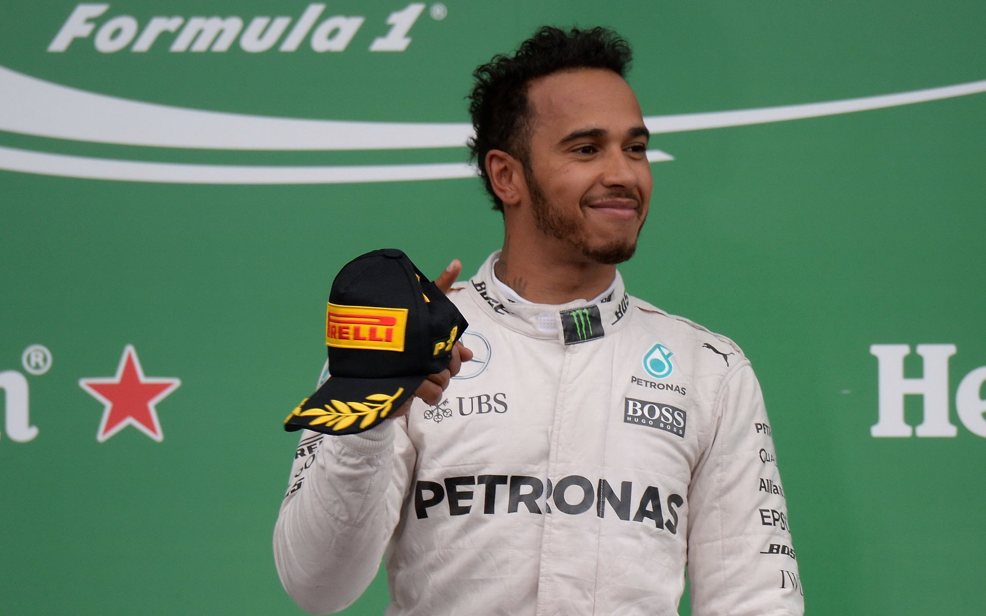 Lewis Hamilton - vítěz závodu v Kanadě