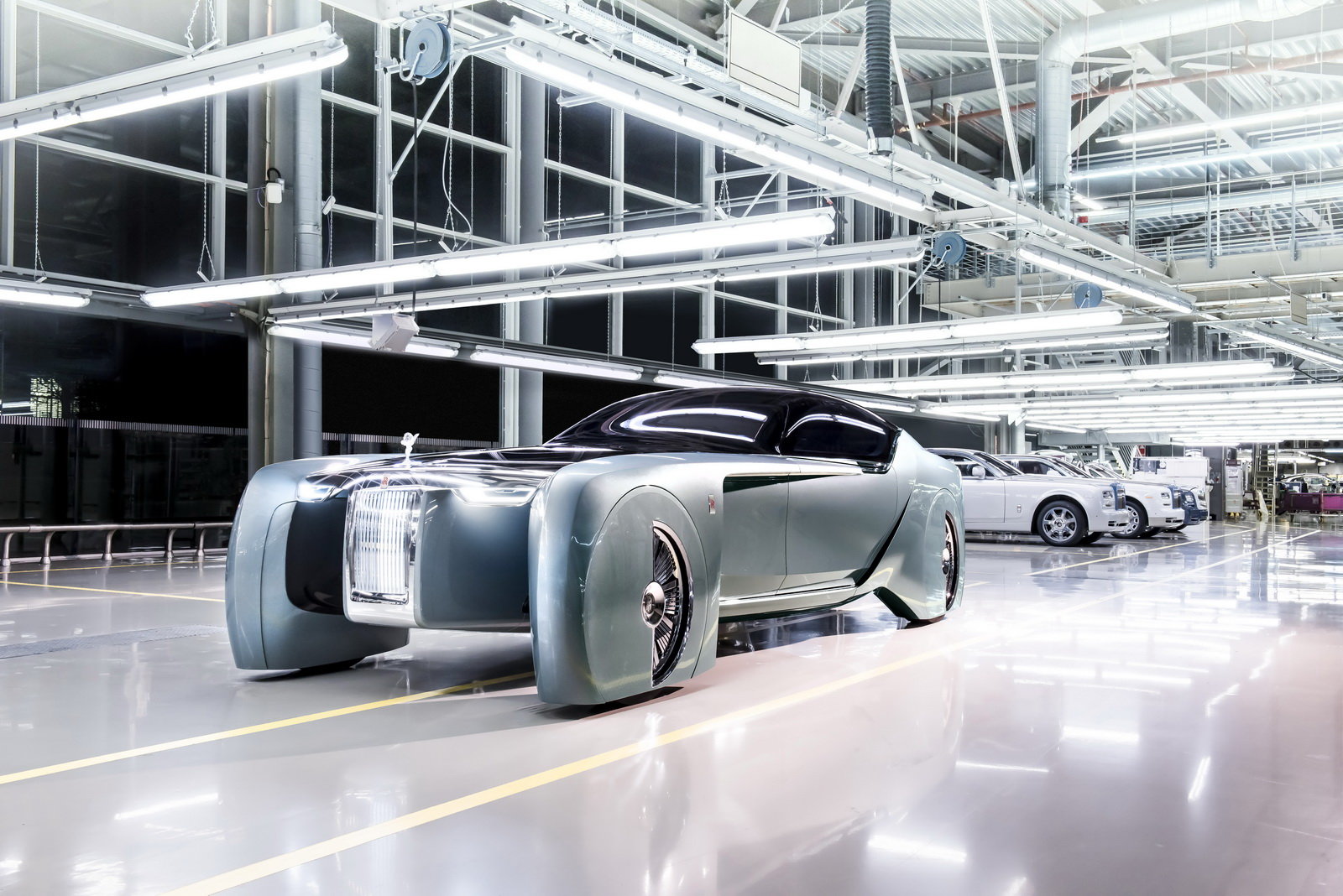 Rolls-Royce Vision Next 100 je vizionářským pohledem do budoucnosti.