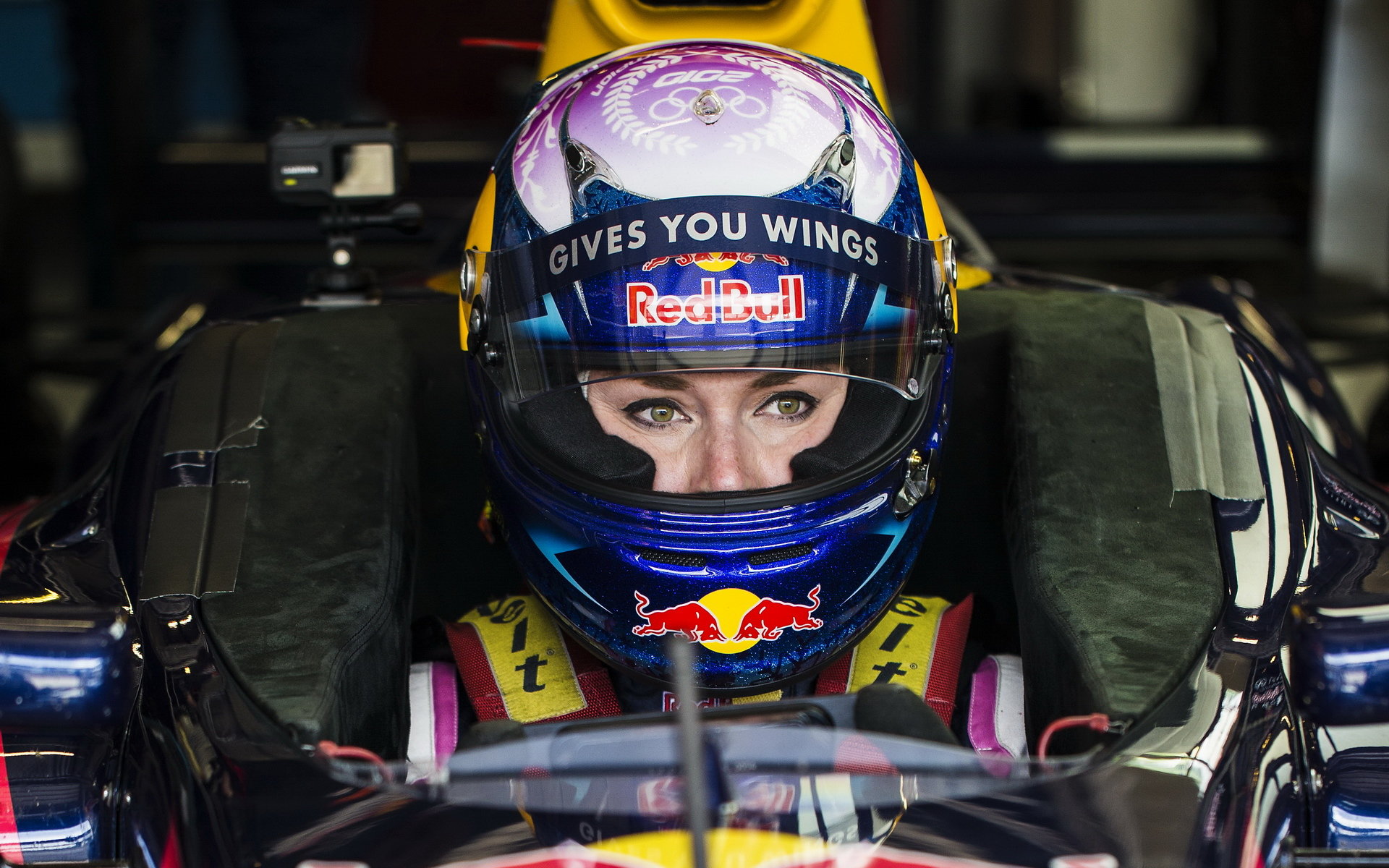 Lindsey Vonnová jezdila s Formulí V8 3.5 na Red Bull Ringu