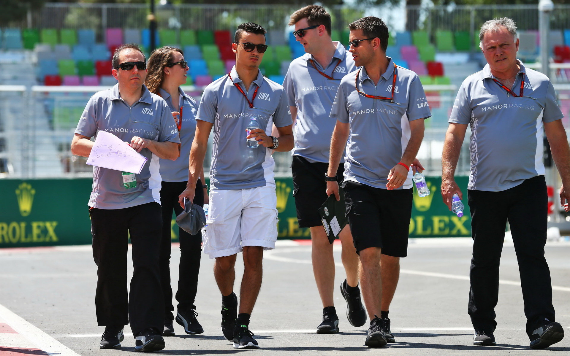 Pascal Wehrlein se seznamuje s tratí v Baku