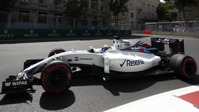Felipe Massa v Baku