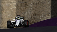 Felipe Massa při kvalifikaci v Baku