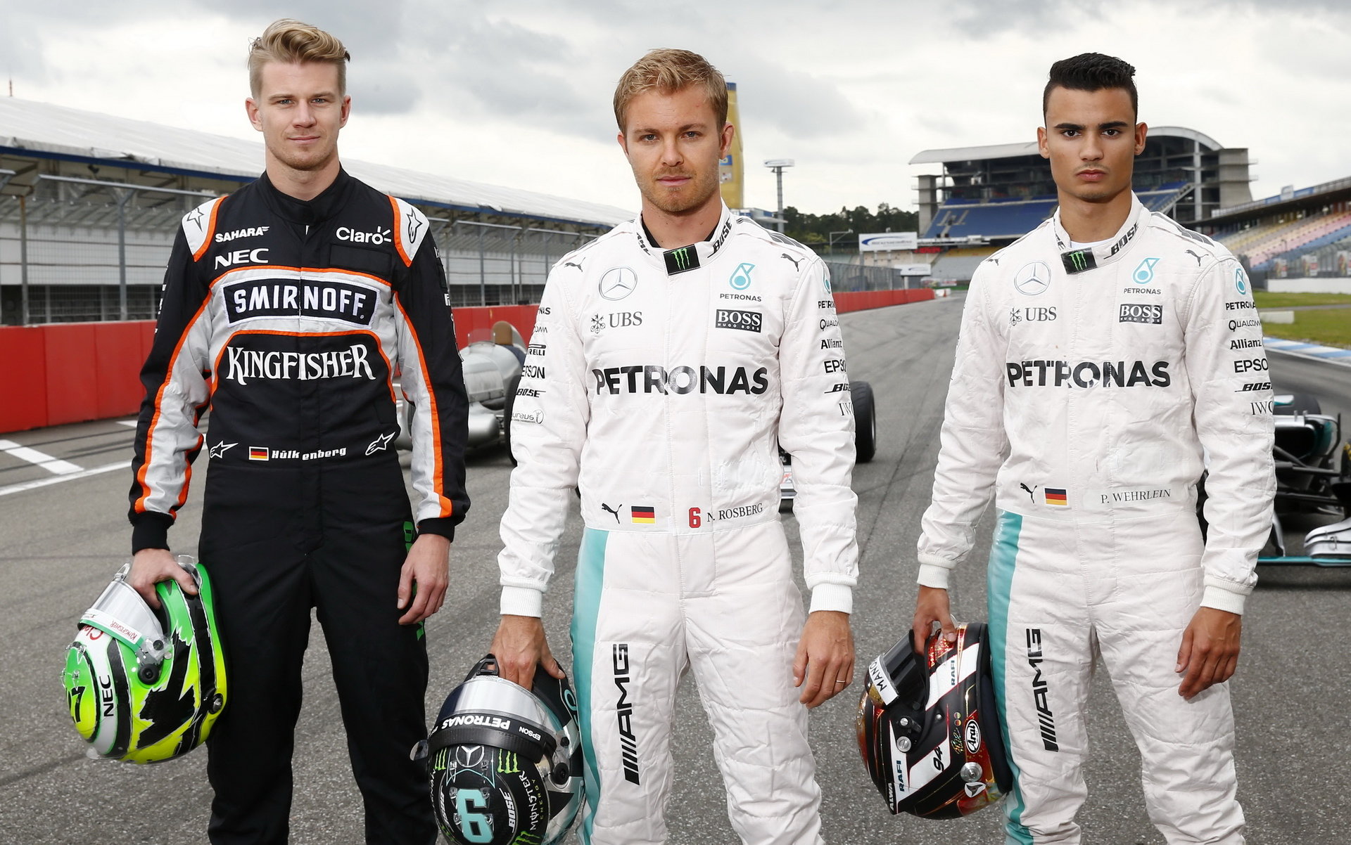 Mercedes Media Day na Hockenheimu