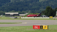 Letadlo Lewise Hamiltona přistálo v Rakousku