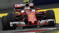 Kimi Räikkönen v závodě na Red Bull Ringu