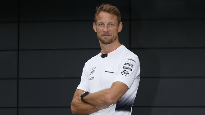 Také Jenson Button si dnes vyzkoušel záludnosti trati na Hungaroringu