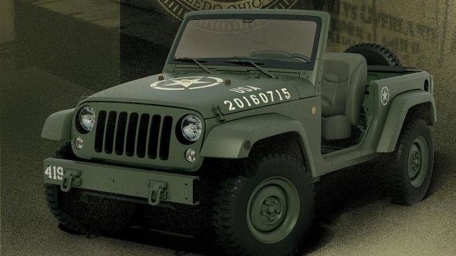 Jeep Wrangler 75th Salute připomíná kulaté výročí americké automobilky.