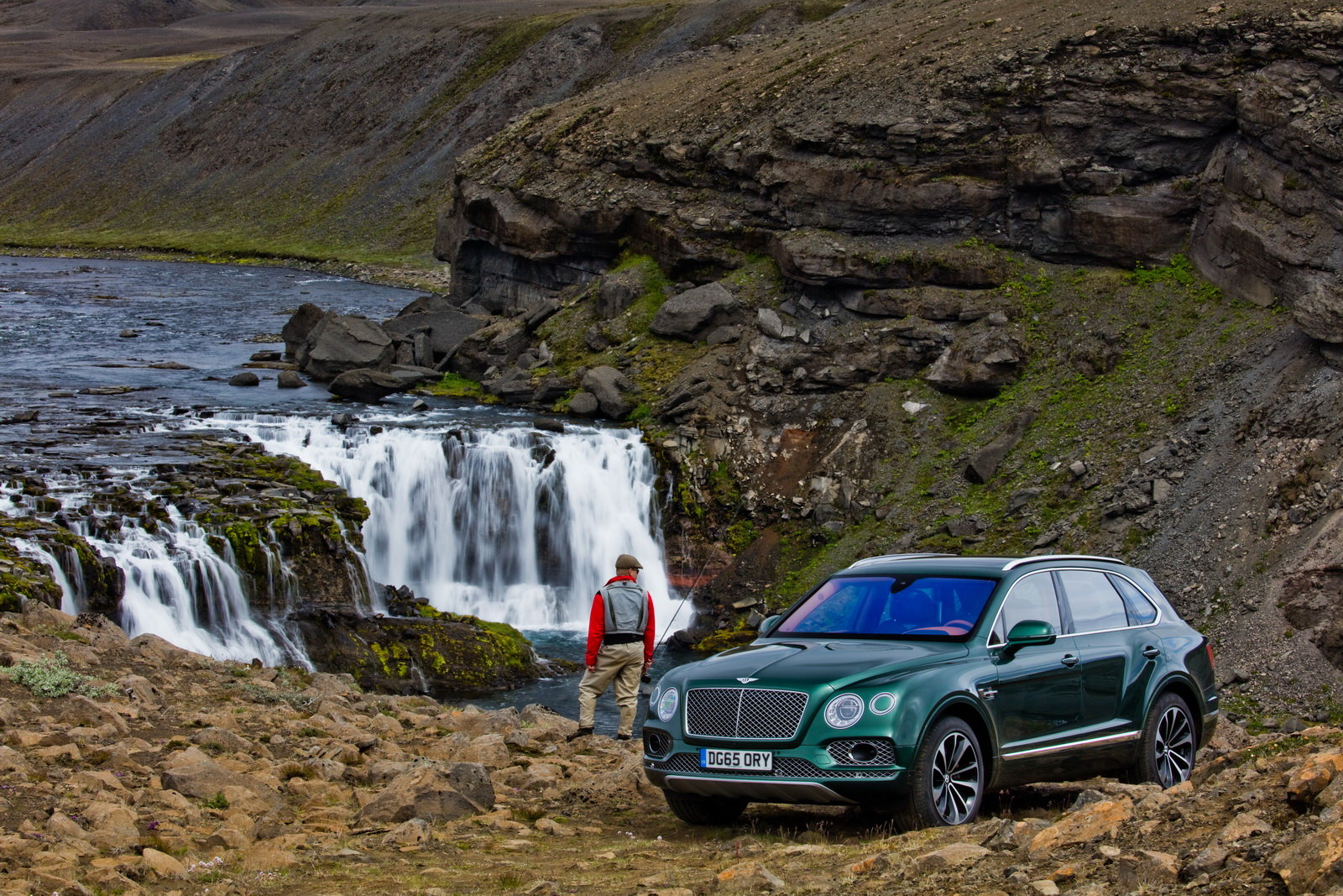 Bentley Bentayga s rybářským paketem