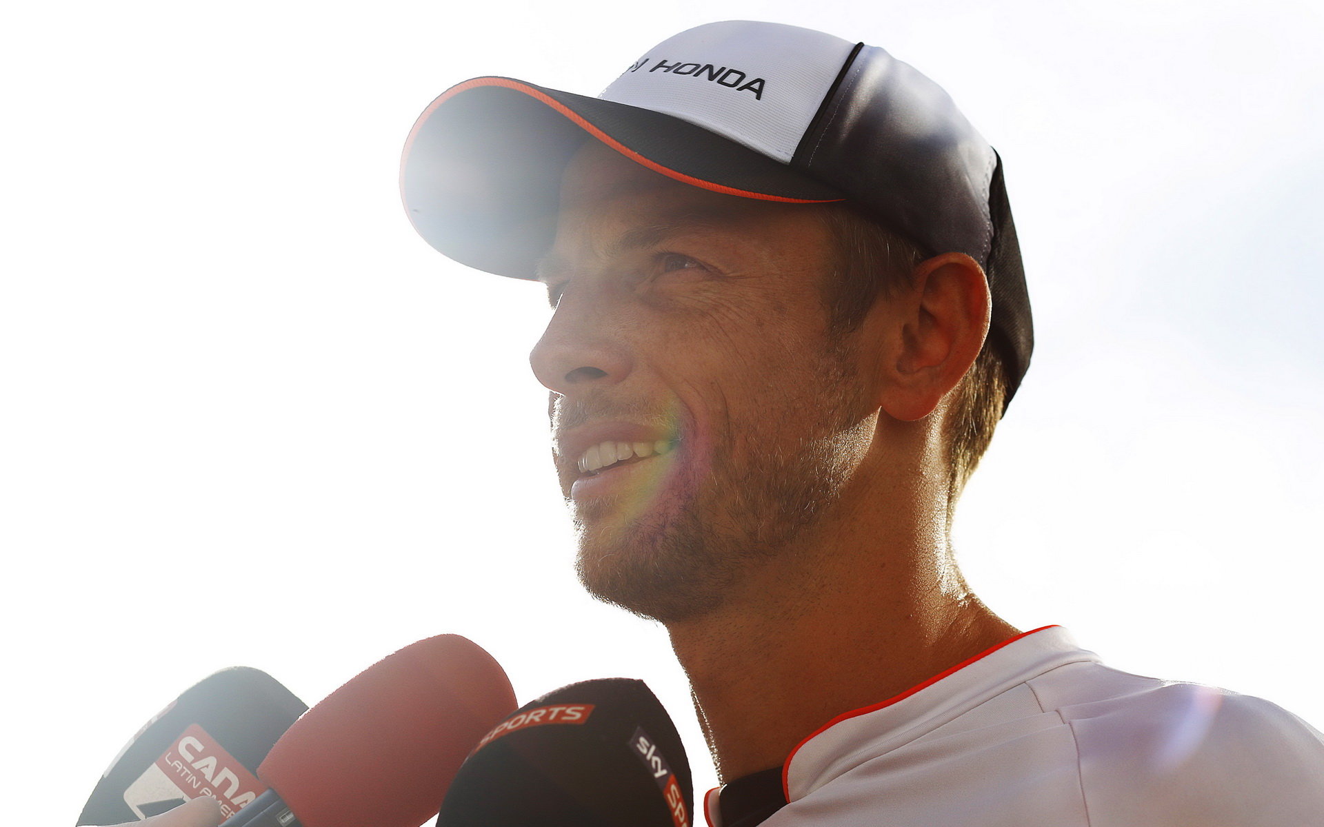 Jenson Button v Maďarsku