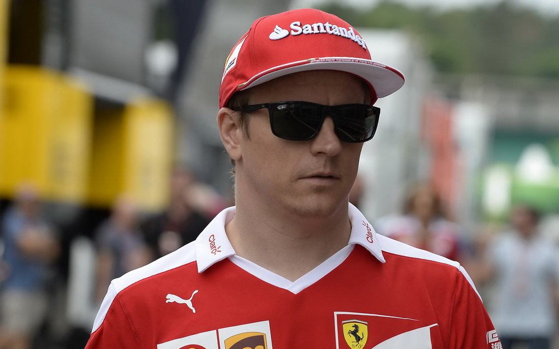 Kimi Räikkönen v Německu