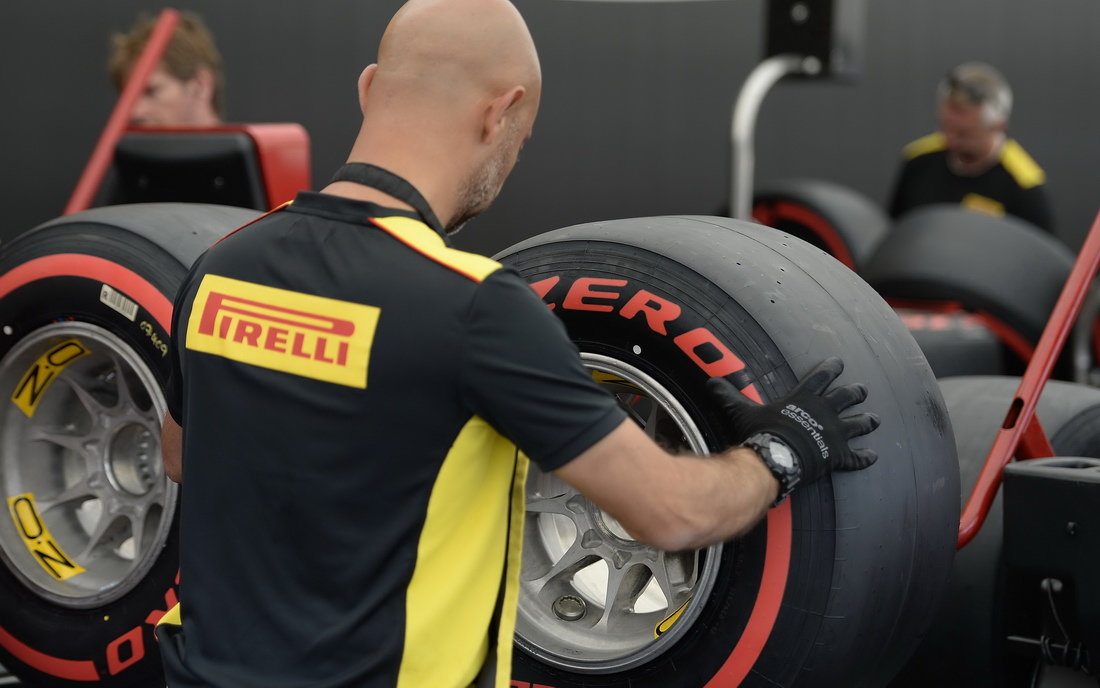 Příprava pneumatik Pirelli na závodní víkend v Německu