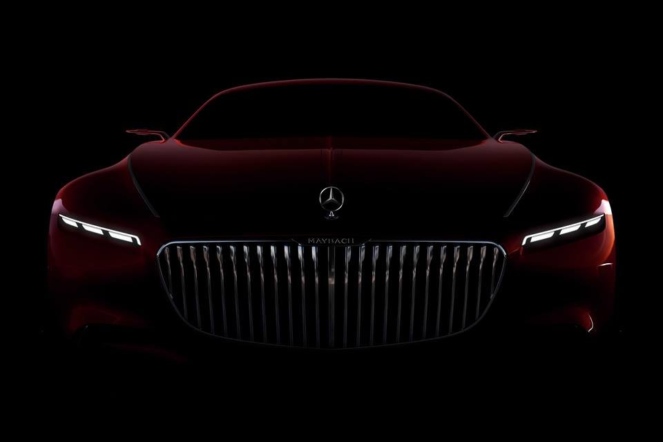 Velké kupé Mercedes-Maybachu odhaluje na druhém teaseru přední část.