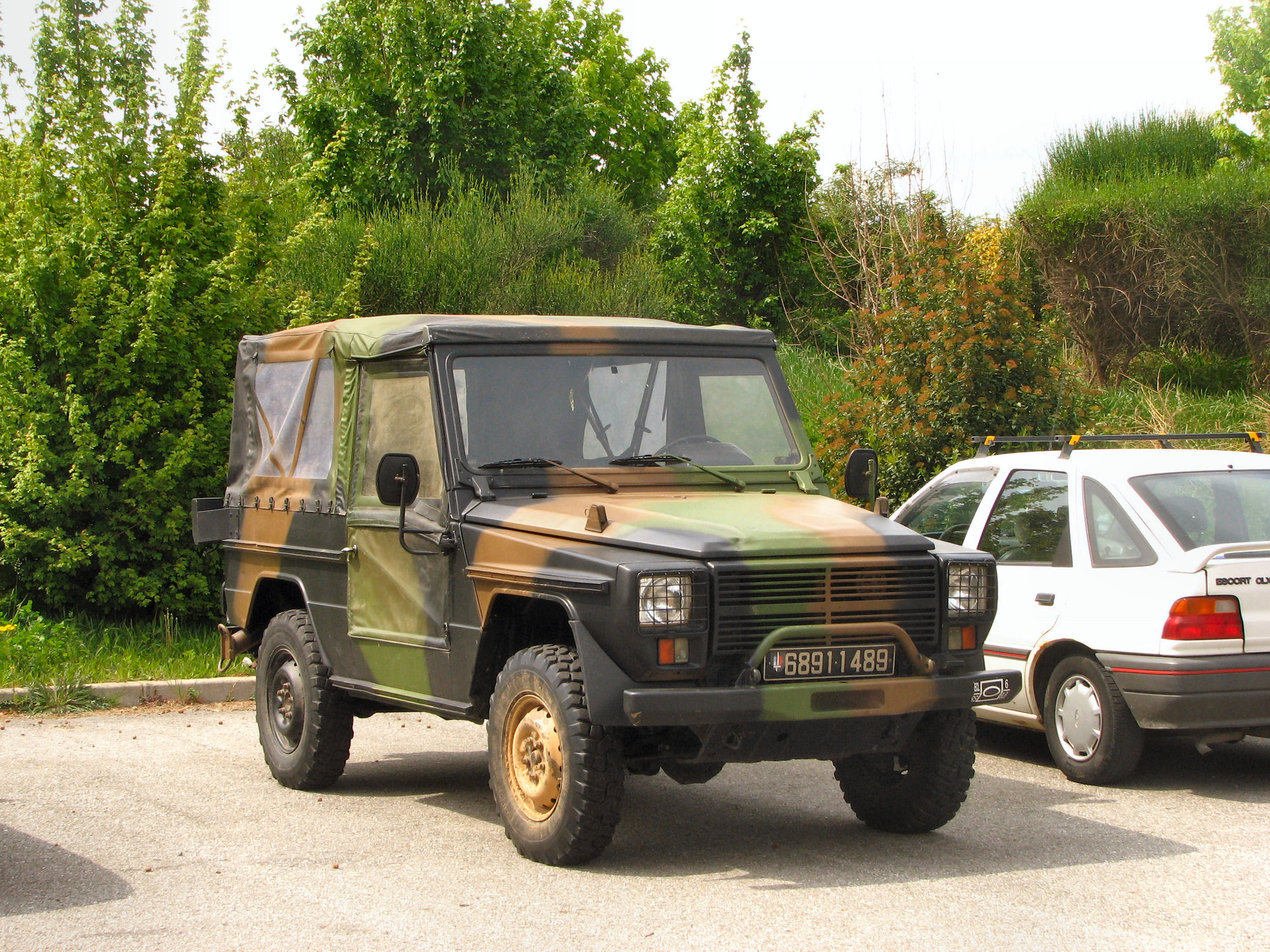 Vojenský Peugeot P4 vyjel poprvé v roce 1982.