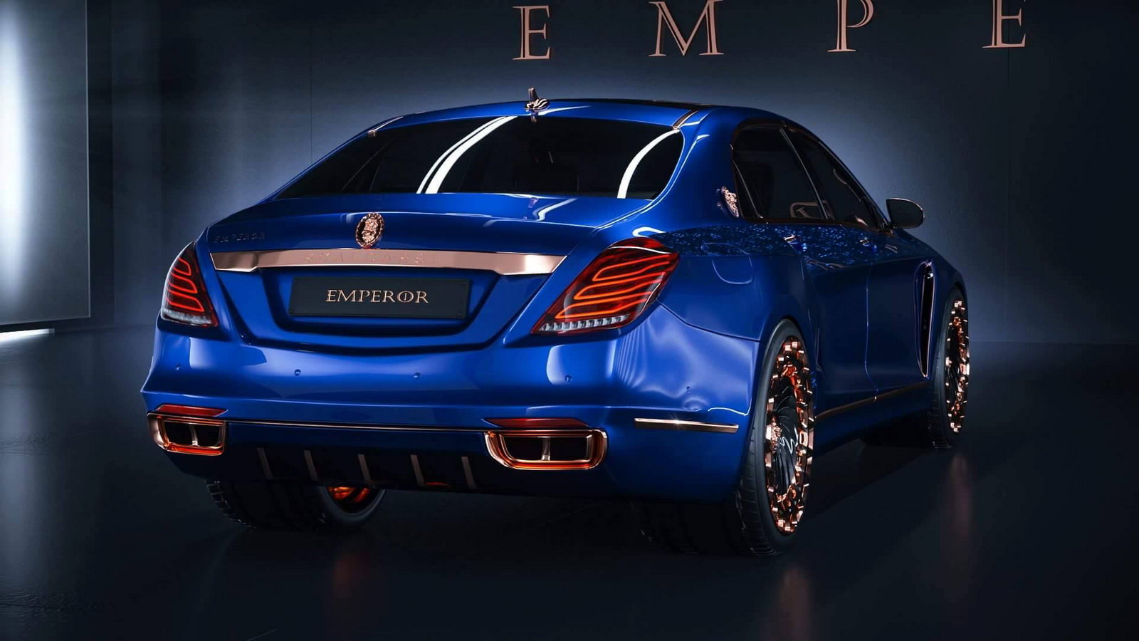 Scaldarsi Emperor I je zřejmě nejšílenější úpravou Mercedesu-Maybach S 600.