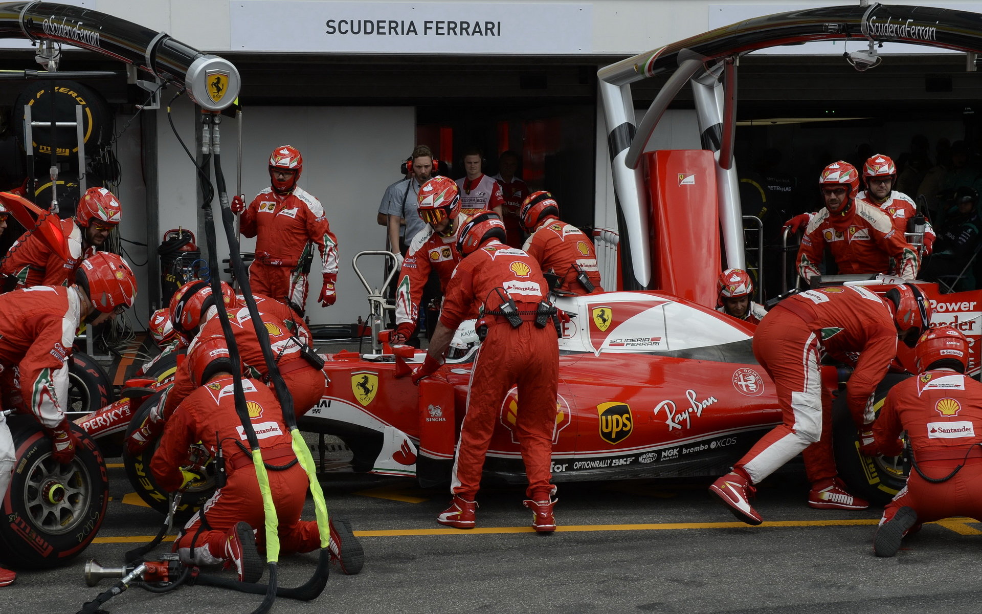 Sebastian Vettel v závodě v Německu