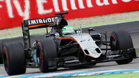 Nico Hülkenberg v závodě v Německu