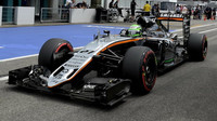 Nico Hülkenberg v kvalifikaci v Německu