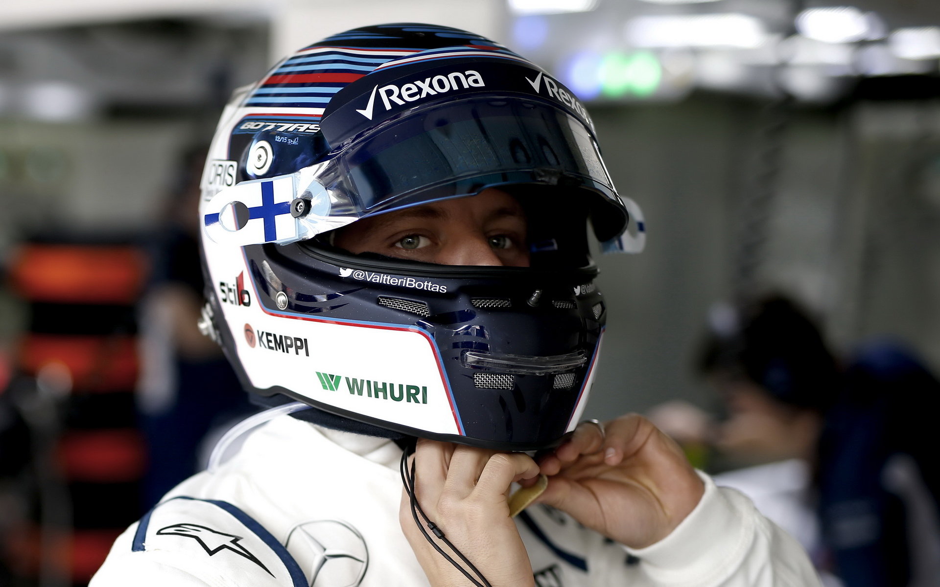 Valtteri Bottas v Německu