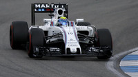 Felipe Massa v závodě v Německu