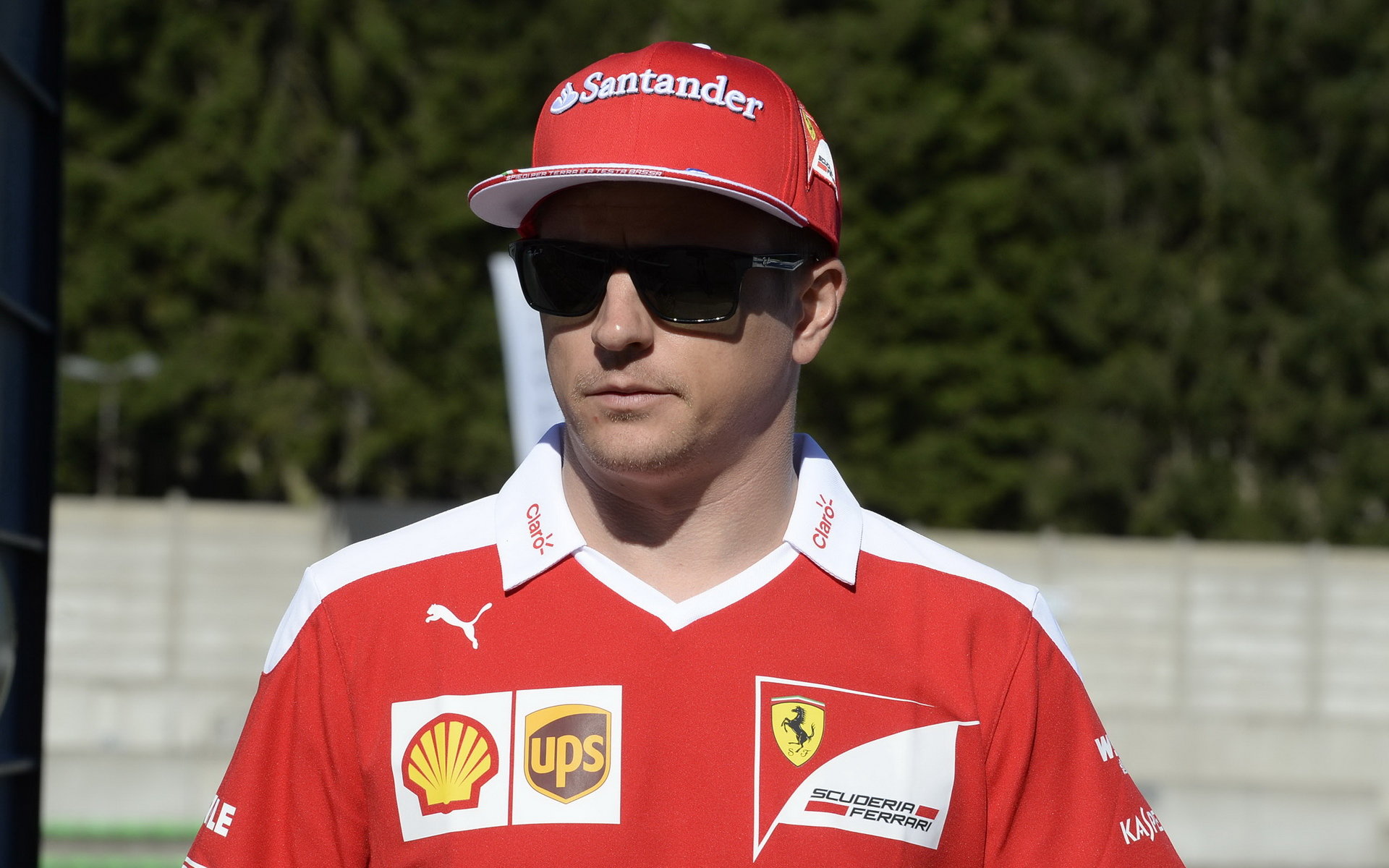 Kimi Räikkönen v Belgii