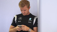 Nico Rosberg v Belgii