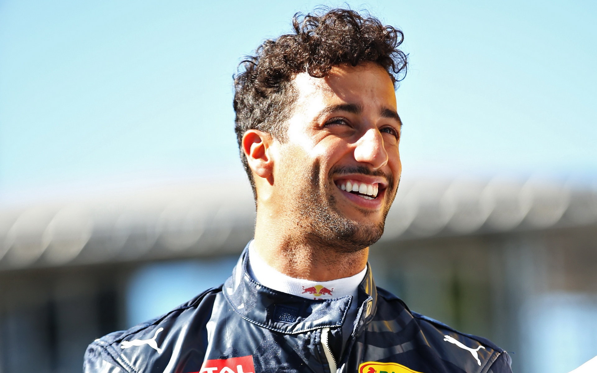 Daniel Ricciardo v Belgii