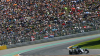 Nico Rosberg v kvalifikaci v Belgii