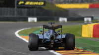 Lewis Hamilton v kvalifikaci v Belgii