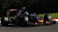 Carlos Sainz v kvalifikaci v Belgii