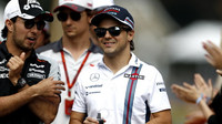 Sergio Pérez a Felipe Massa v Belgii