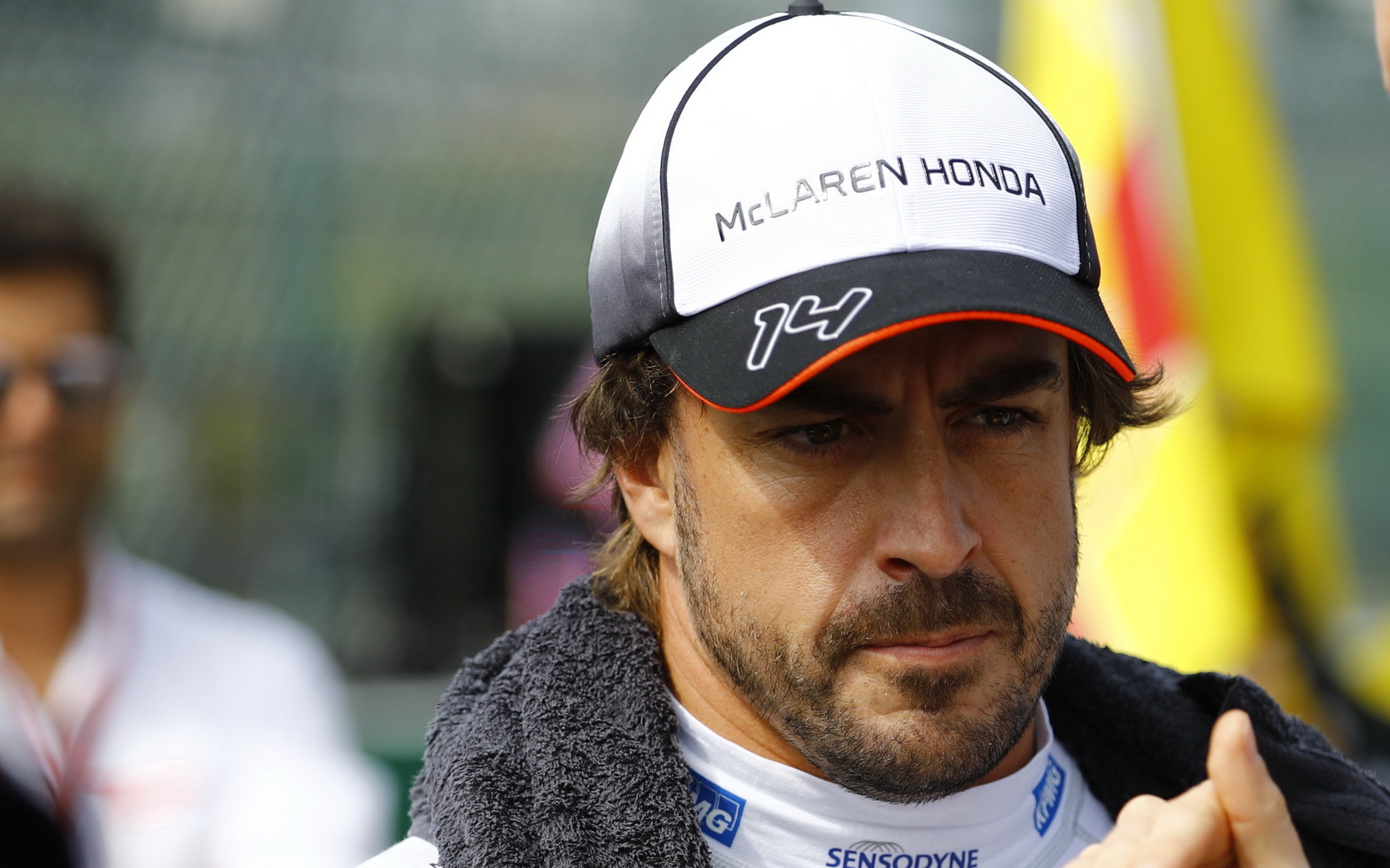 Fernando Alonso v Belgii