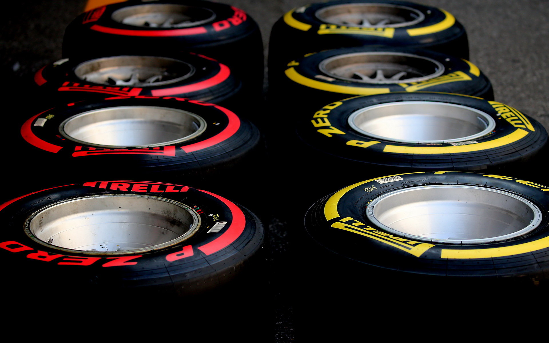 Pneumatiky Pirelli v kvalifikaci na Monze