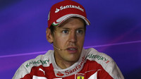 Sebastian Vettel na tiskovce po závodě na Monze